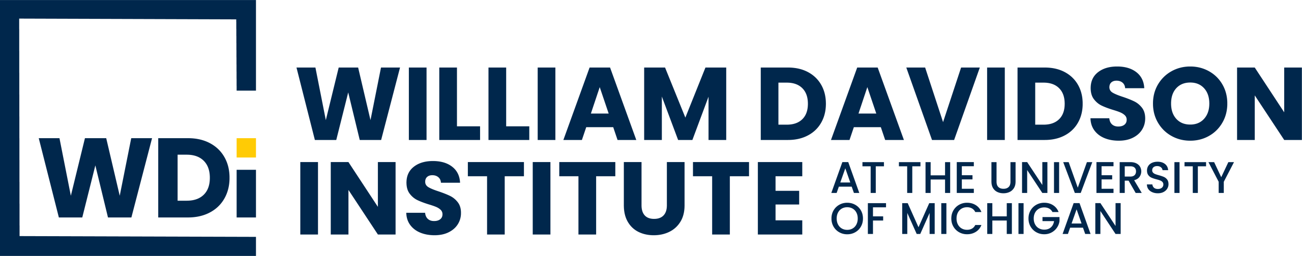 William Davidson Institute at the University of Michigan logo
